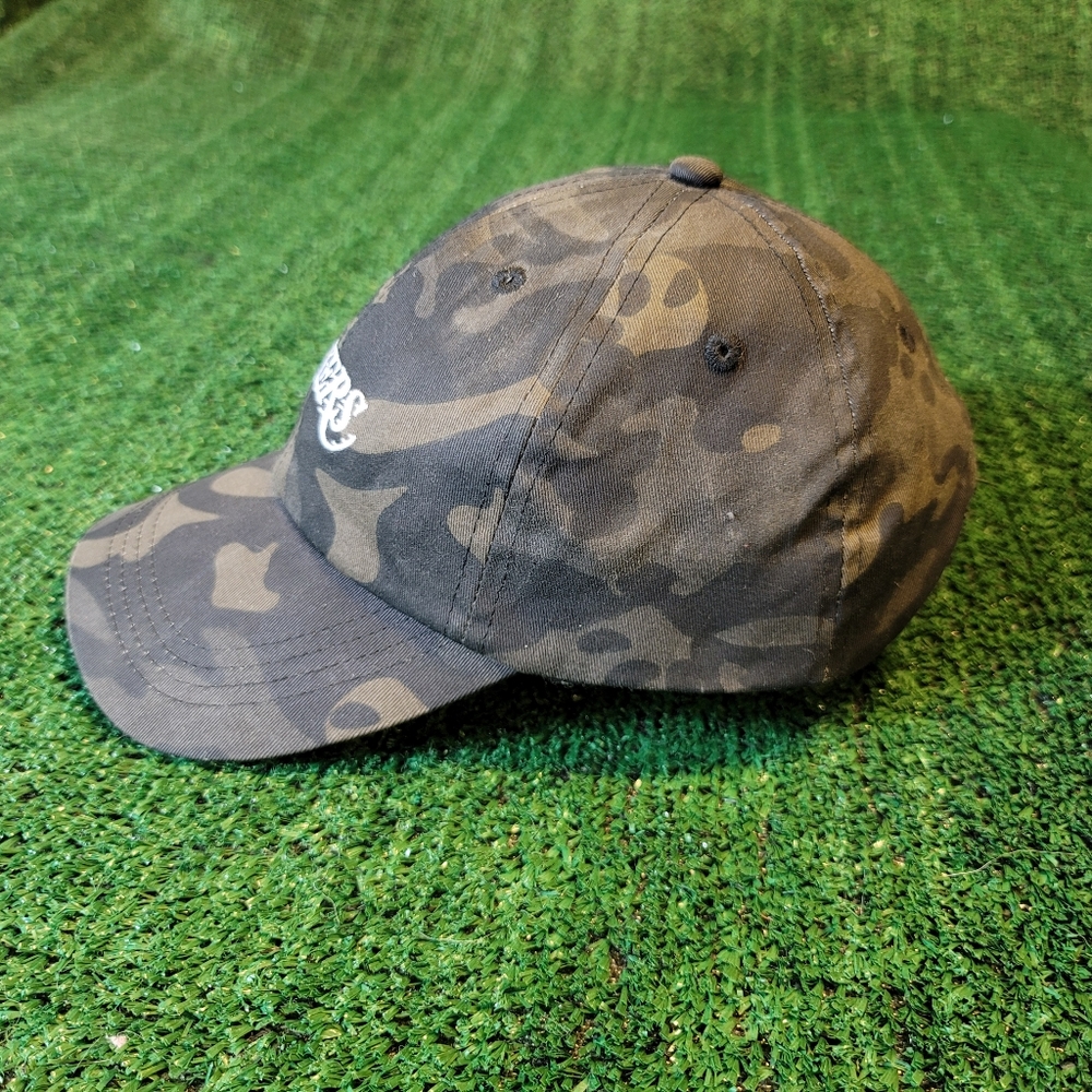 Los Angeles Lakers NBA Embroidered Camo Adjustable Hat Cap Pechanga Promo - Picture 5 of 8